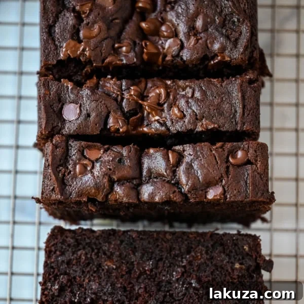 Double chocolate banana bread image