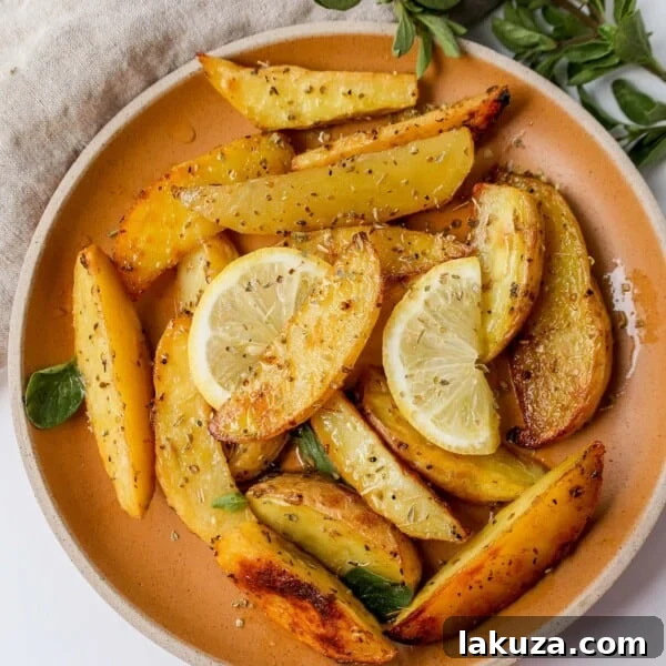 Greek Roasted Potatoes