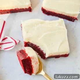 35+ Dessert Bar Recipes: Brownies, Blondies, Lemon Bars 30 Red Velvet Brownies