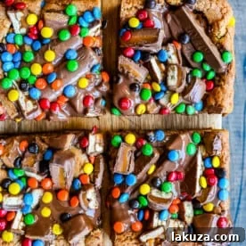 35+ Dessert Bar Recipes: Brownies, Blondies, Lemon Bars 31 Candy Bar Cookie Bars