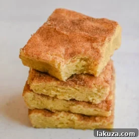 Snickerdoodle bars