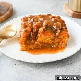 Pumpkin praline bread pudding
