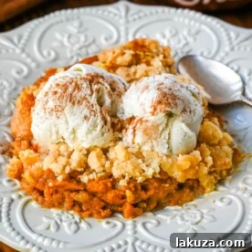 Pumpkin cobbler