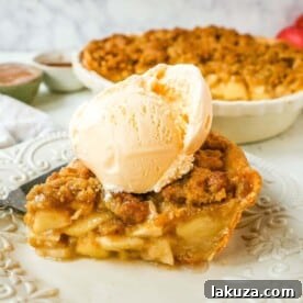 Dutch apple pie