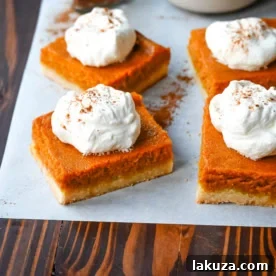 Pumpkin pie bars