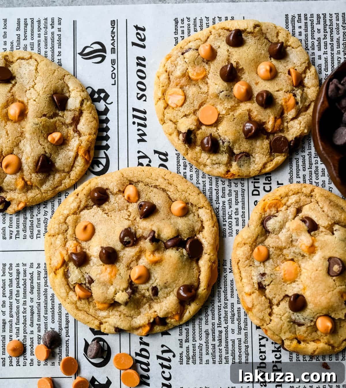 Soft and Chewy Butterscotch Chocolate Chip Cookies 5 This easy butterscotch chocolate chip cookie recipe delivers crisp, buttery edges and soft, chewy centers. Made with melted butter, brown sugar, and butterscotch chips — no mixer needed.